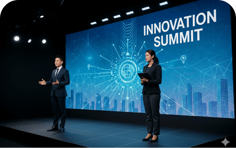 いつもと違うサービス発表会を行いたい