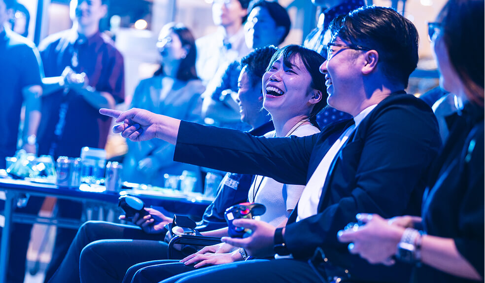 ゲーム懇親会の様子